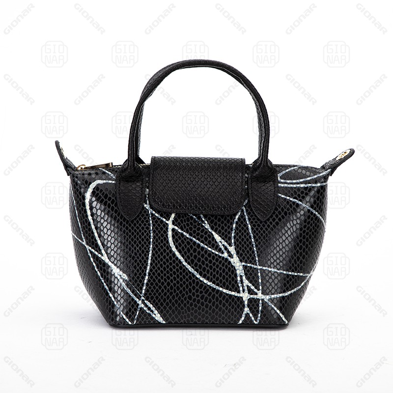 Custom Printin gLeather Tote handbag
